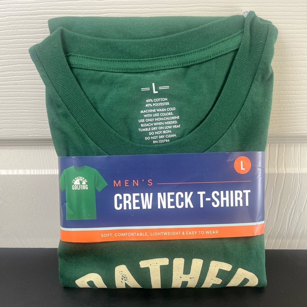 Crewneck golfing tee